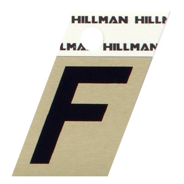 Hillman 1-1/2" Blk Letter F 840504